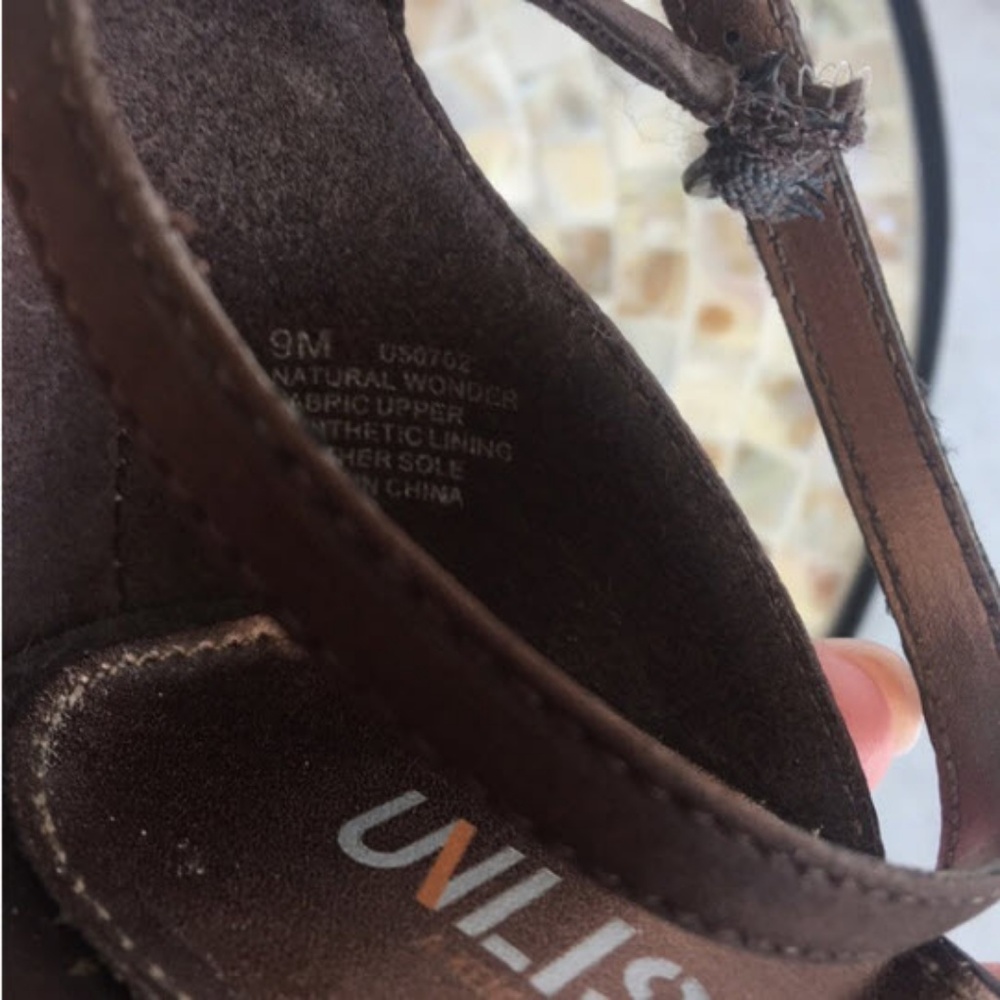 DONATED Unlisted ruffle  toe sexy strappy heels - Picture 7 of 8